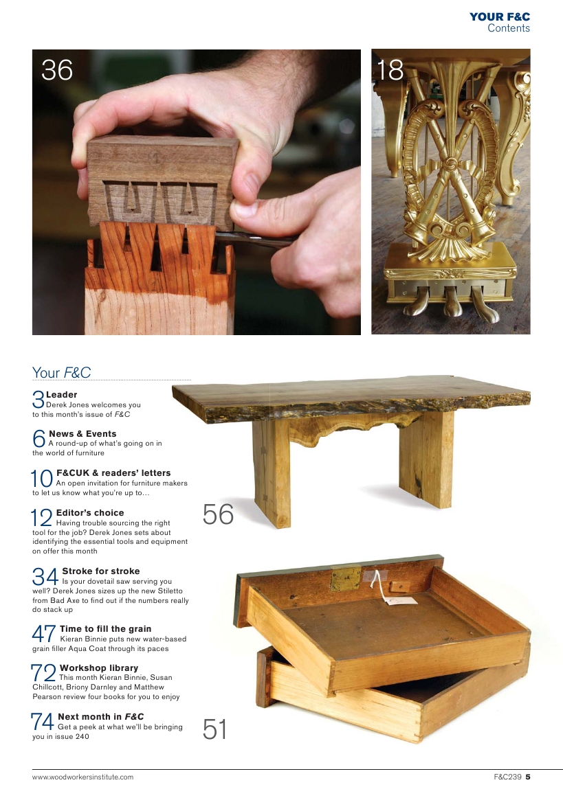 Furniture & Cabinetmaking 239 2015-Winter